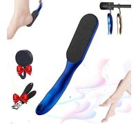 Veinsgrain Foot File, Veins Grain Foot File, Professional Nanoglass Foot File, Nano Glass Foot File Callus Remover, Safe and to Remove Hard Skin and Dead Skin Foot Scrubber, Foot Care Tools (Blue)