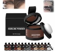 Veinsgrain Hair Color,Veinsgrain Root Coverup,Hairline Powder Instantly Conceals Hair Loss,Root Touch Up Hair Powder,Hairline Powder,Windproof & Sweatproof,for Thinning Hair,Root Cover Up (#13)