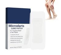 VeinTarget Microdarts Patch, 2026 Advanced Vein Target Microdarts Care Patch, Allevia il disagio alle gambe, idrata e idrata efficacemente (1 scatola)