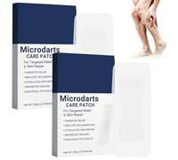 VeinTarget Microdarts Patch, 2026 Advanced Vein Target Microdarts Care patch per alleviare il disagio alle gambe, idrata e idrata efficacemente (2 scatole)