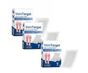 VeinTarget Micronago cerotto per il trattamento delle vene varicose, ingredienti naturali, sollievo immediato e a lungo termine, cerotto terapeutico Relaxans venoso, cerotti per le vene varicose