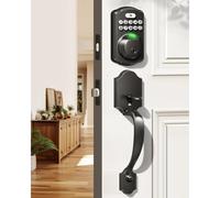 Veise Fingerprint Door Lock Set Keyless Entry Door Lock Front Door H