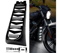 VEISUTOR Assemblea Spoiler Anteriore Mento Moto per Harley Davidson Softail Breakout, Copertura Radiatore Anteriore Inferiore per Harley Davidson Softail Breakout Street Bob Fat Bob 2018-2022