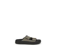 Veja Bicolor Calf Leather Bos Taurus Flat Sandals - EU40/US10