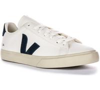 Veja Campo Chromefree California Suede Leather Shoe White Blue Donne EU 36-42