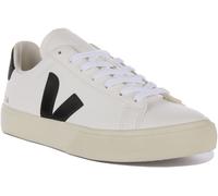 Veja Campo Chromefree Leather Lace Up Scarpe Da Donna Bianco Grigio EU 36-42