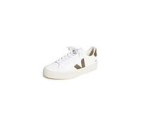 Veja Chromefree Leather White Kaki Donna 39