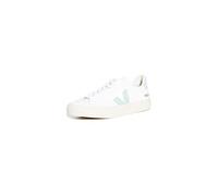 Veja Fair Trade - Sneakers donna - Campo Chromefree Extra White Matcha per Donne, in Pelle - Bianco Bianco 39