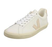 VEJA Esplar Logo Donna - Scarpe da Stile in Pelle e Tessuto Bianco-Sable - 37 EU