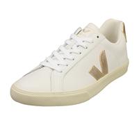 VEJA Esplar Logo Donna - Sneakers Casual in Pelle Bianca e Platino - 37 EU