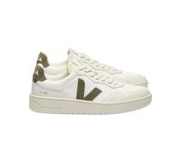 Veja Fair Trade - Sneakers in mesh e cuoio - V-90 White Kaki per Uomo in Cotone - Taglia 42 - Bianco