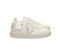 Veja Fair Trade - Sneakers in mesh e pelle - V-90 White Pierre per Donne in Cotone - Taglia 42 - Bianco