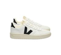 Veja Fair Trade - Sneakers in pelle - V-10 Prime Extra-White Black per Uomo in Cotone - Taglia 43 - Bianco