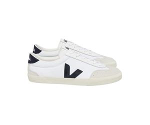 Veja Fair Trade - Sneakers retrò in canvas di cotone - Volley White Black per Donne in Cotone - Taglia 40 - Bianco