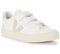 Veja Recife Chromefree In Pelle Strap Fasten Trainer Naturale Donna EU 36-42