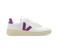 Veja, ,Shoes ,Donna ,Bianco ,36 EU Sneakers V-12 in Pelle