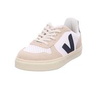 Veja - Small V-10 Laces Chromefree Leather Bianco - Sneakers 37 Bianco