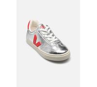 Veja - Small Volley O.T. Leather - Lacets élastiques Argento - Sneakers 34 Argento