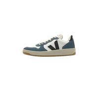 Scarpe Veja V-10 Prime Leather blu bianco - 41