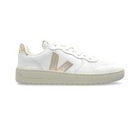 Veja Fair Trade - Sneakers in cuoio - V-10 Prime Extra-White Platine per Donne in Cotone - Taglia 37 - Bianco