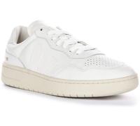 VEJA Veja V 90 Leather Suede Panel Stringate Trainer Donna Off White EU 36-42