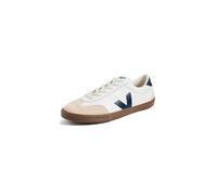Veja VOLLEY O.T. LEATHER WHITE_NAUTICO_BARK men Lowtop white in taglia:42