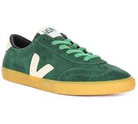 Veja Volley Suede Slim Brogue Effect Lace Up Sneakers Uomini Verde EU 39-46