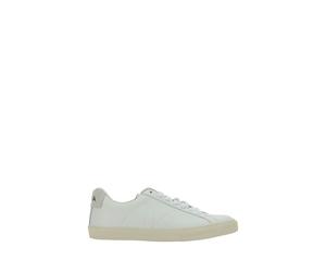 Veja White Calf Leather Bos Taurus Low Top Sneakers - EU39/US9