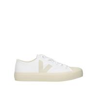 Veja White Fabric Low Top Sneakers - EU37.5/US7.5