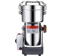 VejiA Macina Cereali 800g Macina Cereali Elettrico Polverizzatore in Acciaio Inossidabile Macina Cereali Commerciali Macina Cereali per Cucina Erbe Spezie Pepe caffè
