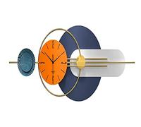 Vejia Metal Wall Art Orologio da Parete Decorativo Silenzioso Simple Lumo Leggero Moderno per Soggiorno Camera da Letto per Camera da Pranzo per Parete Sculture a Parete a Parete