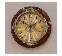 Vejia Orologio da Parete Grande Orologio da Parete retrò in Legno Solido Camera da Letto American European Creative Wall Watch Decorazioni Classiche Classic Home/Kit Facili da Leggere
