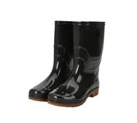 vejtmcc Scarpe da pioggia da uomo industriali e minerarie con polpaccio medio, scarpe da acqua con suola ispessita, Gold Elephant Labor Insurance Wear, scarpe da costruzione con suola bue basket, a