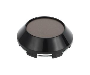 VekAuto 1 Tappi Centro Ruota Coprimozzo Cerchi Coprimozzo OD: 68mm/2.68" Universale in Plastica Nera per BMW Serie 3 4 5 con Adesivo Tono Bronzo