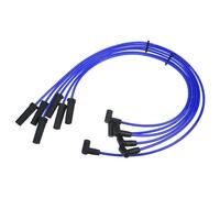 VekAuto Cavi Bobina Candele 7mm Per Chevrolet Impala 3.1L 3.4L 3.8L 6pc | Blu, Silicone/Nichel, 7mm, OE 12192468/12192421, Per Buick LaCrosse, Lucerne, Regal 99-09, Per Grand Prix 99-08