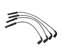 VekAuto Cavi Bobina Candele per Accensione, Cavo Fili Bobina Candele 7mm Adatto per Chevrolet Aveo Aveo5 Wave L4 1.6L No.96497773/96211948 - Confezione da 4