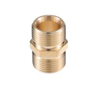 VekAuto Connettore per Idropulitrice, Adattatore Maschio 15mm M22x1.5 in Ottone per Connettori Rapidi per Idropulitrice, Tono Rame in Ottone