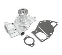 VekAuto Kit Pompa dell'Acqua Compatibile per Motore per Isuzu 3LD1, Pompa dell'Acqua Anteriore in Metallo Resistente Tono Argento con Guarnizione