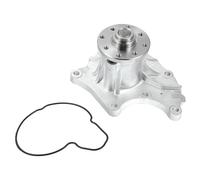 VekAuto Kit Pompa dell'Acqua Compatibile per Motore per Isuzu 4JB1, Pompa dell'Acqua Anteriore in Metallo Resistente Tono Argento con Anello in Gomma