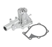 VekAuto Kit Pompa dell'Acqua Compatibile per Motore per Kubota V1505, Pompa dell'Acqua Interna in Metallo Resistente Tono Argento con Guarnizione