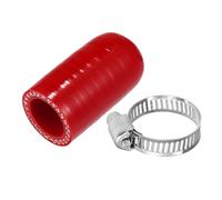 VekAuto Kit Tappo Rinforzato per Liquido Refrigerante in Silicone, Tappo Universale per Valvola di Derivazione Turbo per Auto, Porta Acqua Corpo Farfallato a Vuoto, Rosso 18 mm