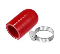 VekAuto Kit Tappo Rinforzato per Liquido Refrigerante in Silicone, Tappo Universale per Valvola di Derivazione Turbo per Auto, Porta Acqua Corpo Farfallato a Vuoto, Rosso 22 mm