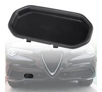VekAuto No.156126159 Copri Sensore Radar Frontale ACC Per Griglia Per Alfa Romeo Stelvio 2017 2018 2019 2020 2021 2022 2023 2024 Griglia Decorativa Copertura Protettiva Radar Fascia