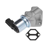 VekAuto Valvola IAC Nero + Argento 1 Set per mercruiser ECM555 3.0L MPI | per mercruiser ECM555 4.3L-8.1L MPI, Magnum, Scorpion, Blk Scorpion, Horizon, Ski, OE: 8M0181068/18-7701, Mat: Plast+Met