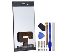 VEKIR Complete Display Screen for Sony Xperia XZ1 G8341 LCD Touch Digitizer Assembled Warm Silver 5.2" Screen Replacement with Free Tool Kit