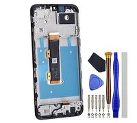 VEKIR Full Display with Screen Frame for Nokia G22 Display Touch Digitizer Assembled Black Screen Replacement with Free Tool Kit