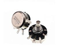 VekkEr Potenziometri Trimmer, 2PCS WX110 1W Potenziometro a Filo Avvolto a Giro Singolo 100R 220R 470R 1K 2K2 3K3 4K7 6K8 10K 22K Ohm Potenziometri Albero 6mm (Dimensioni : 470 Ohm) (Size : 4.7K Ohm)