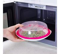 Vektenxi - Coperchio paraschizzi per microonde, senza BPA, resistente e pratico