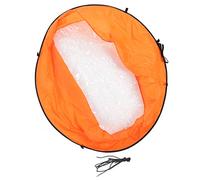 Vela a pieghevole per barca da kayak EVA Radiazioni UV ridotte Vela a pale sottovento portatile per sport all'aria aperta Vela d'acqua (Arancia)