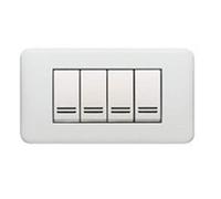 Vela Basic - Placca bianca classica 4M 680544